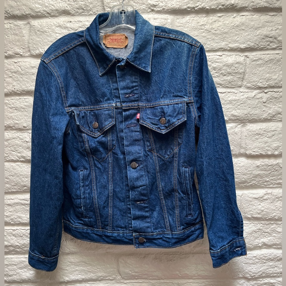 Authentic Vintage 80’s LEVIS Denim Trucker Jacket (M1)